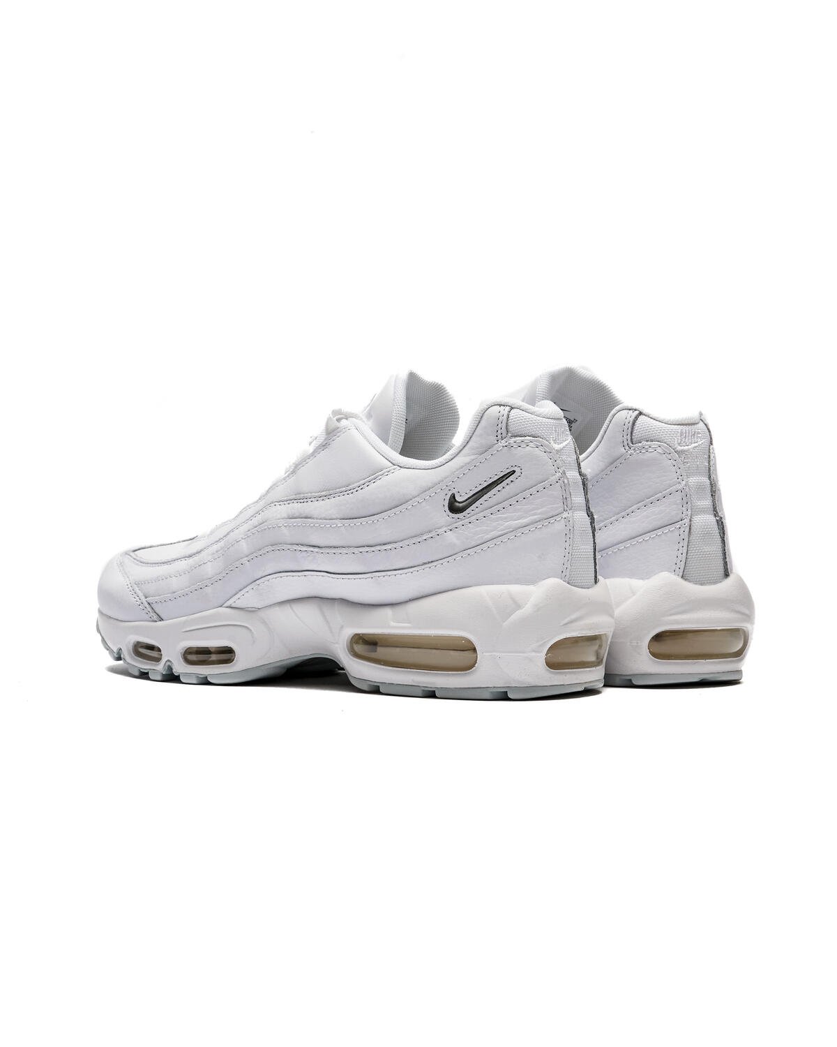 Air max 95 white and silver online